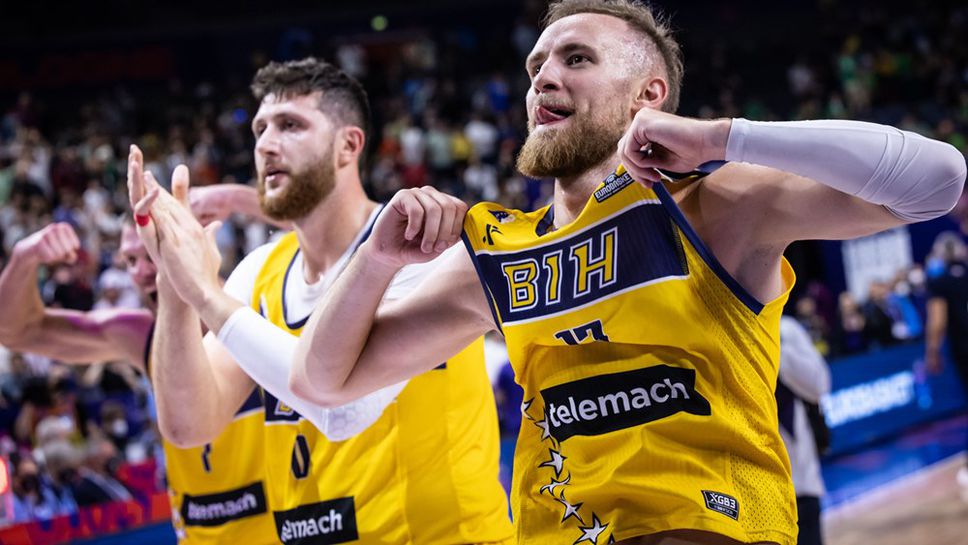 Босна и Херцеговина с обрат на старта на ЕвроБаскет 2022