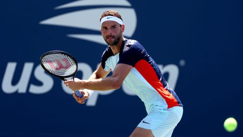 Без сервис Григор Димитров загуби битката с прогресиращ американец на US Open