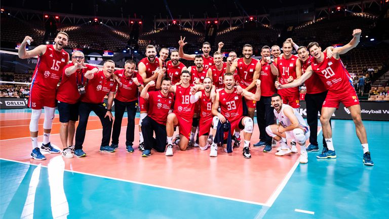 Европейският първенец за 2019 година Сърбия триумфира в група А