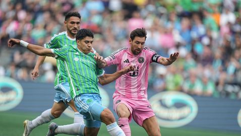 Сиатъл Саундърс унижи Интер Маями на финал в Северна Америка, Бускетс и Суарес се сбиха след края на мача!