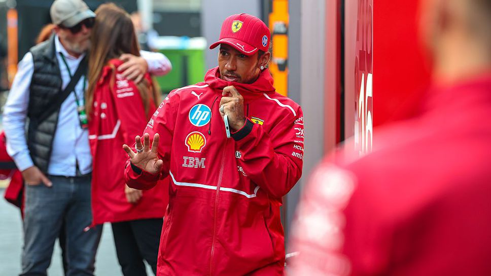 Първият сезон на 7 кратния световен шампион Лис Хамилтън във Ферари