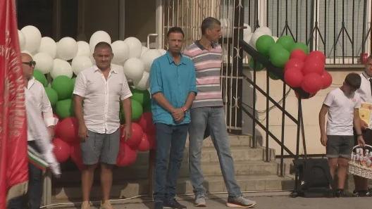 Теди Салпаров откри учебната година в СУ "Ген. Владимир Стойчев" в София