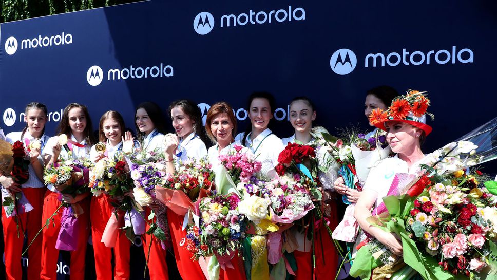 Ансамбълът по художествена гимнастика с поредна награда след олимпийската титла