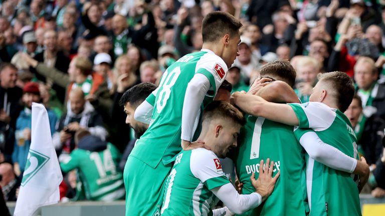 Вердер Бремен записа изразителен успех с 5 1 над Борусия Мьонхенгладбах