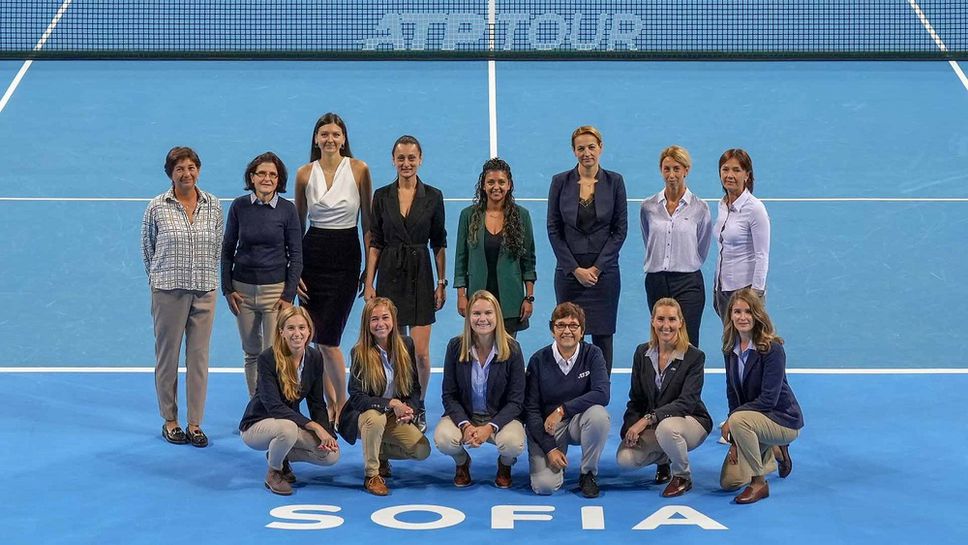 За първи път в историята изцяло женски съдийски екип ръководи мачовете на турнира по тенис Sofia Open