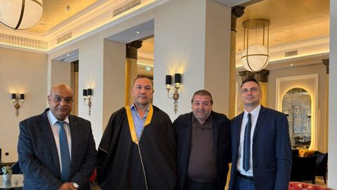 Кубрат Пулев с почетен плакет от най-голямата държавна медия на Йордания