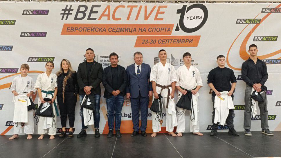 Община Шумен се включи в Европейската седмица на спорта #BeActiveTour