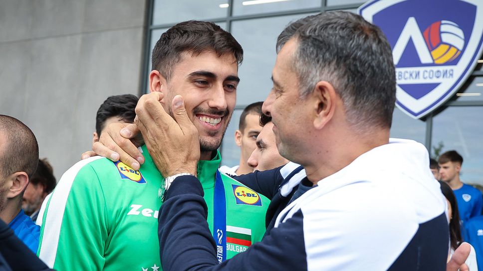 Венислав Антов: Тук си ми е най-добре в залата на Левски!