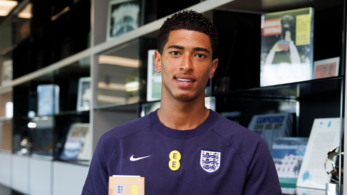 Джуд Белингам е най-добрият играч на Англия