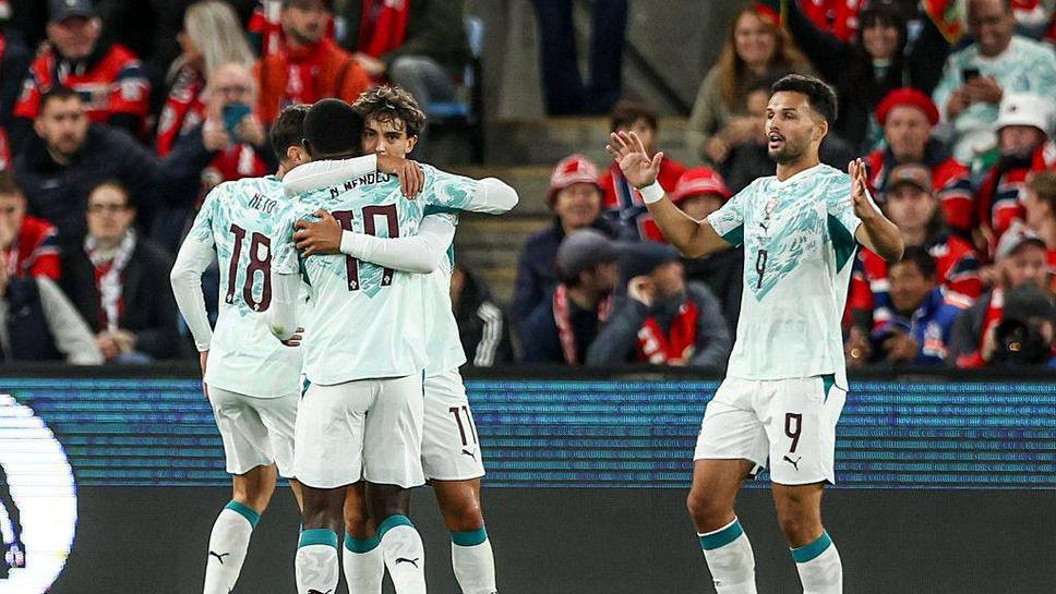 Дания 0:1 Португалия, Кансело откри резултата