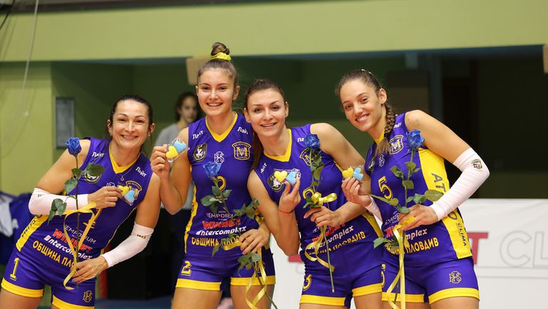 Женският волейболен шампион на България Марица Пловдив приема ЦСКА София