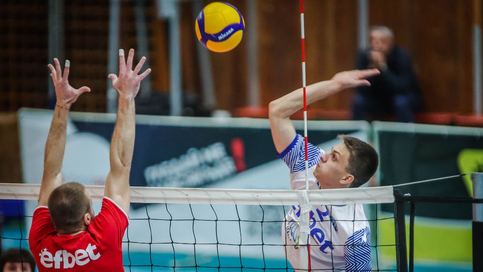 ЦСКА с трета поредна победа в Efbet Супер Волей след 3:0 срещу Пирин (Разлог) 🏐