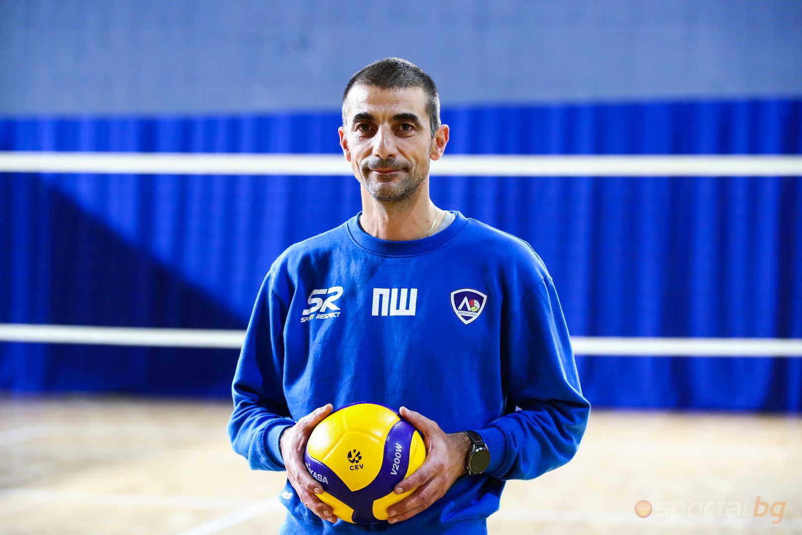 Интервю с Петър Шопов и тренировка на женският отбор на Левски 🏐