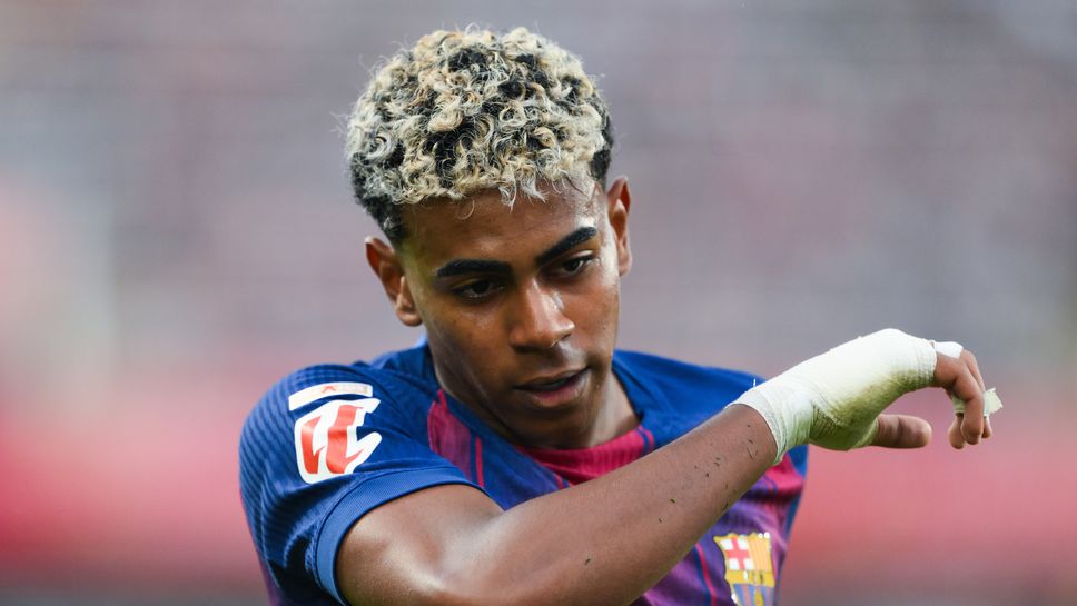 Виляреал 0:1 Барселона, директен червен картон за фал срещу Ямал