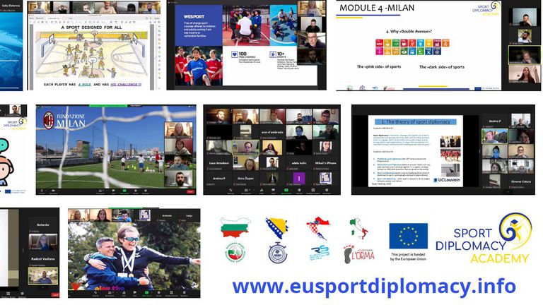 Приключи вдъхновяващ онлайн модул на "Спортна Дипломатическа Академия"