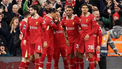 Летящ Ливърпул тотално надигра и пропусна да разгроми Манчестър Сити