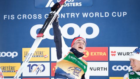 Хералд Остберг Амундсен спечели масовия старт от Световната купа по ски бягане в Рука