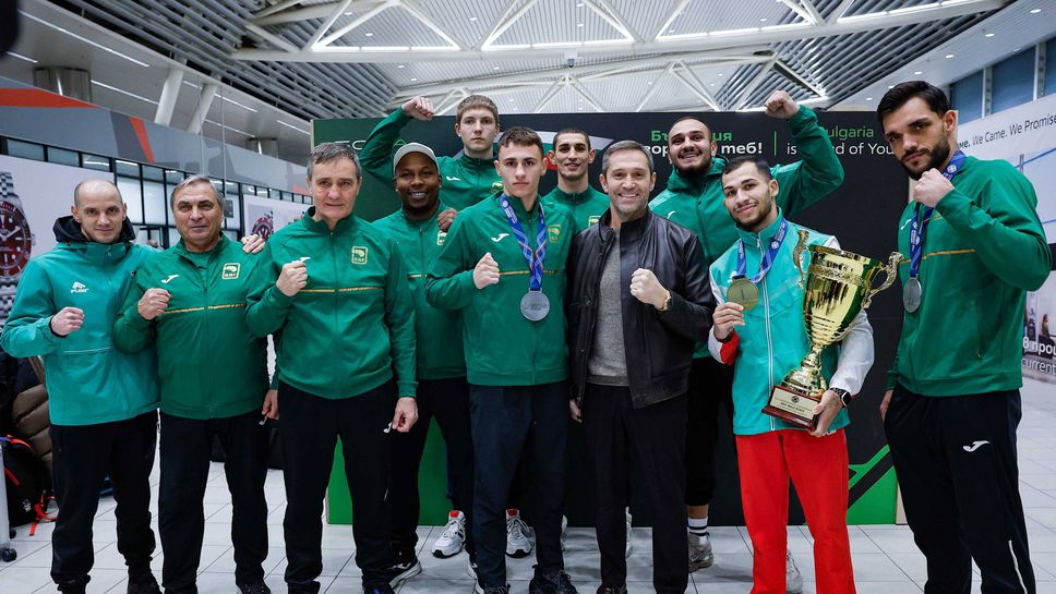 Посрещнаха подобаващо героите от Европейското по бокс