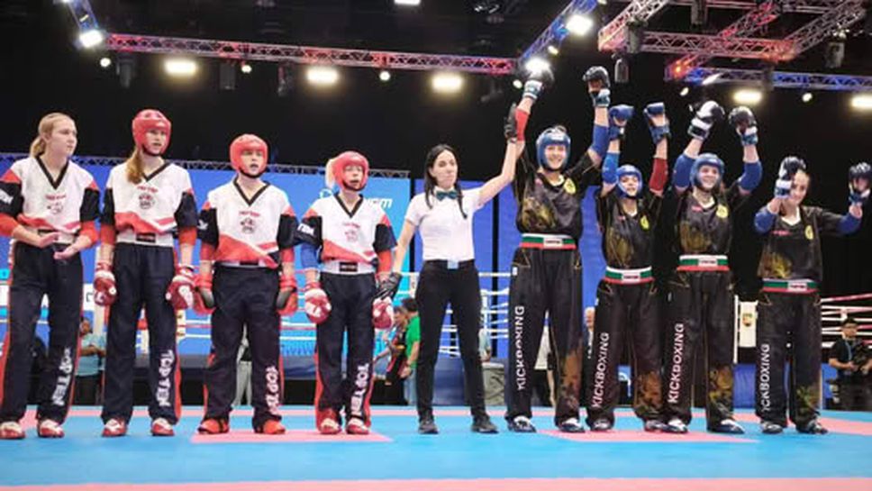 Българските кикбоксьори се върнаха с куп медали от Световното в Абу Даби