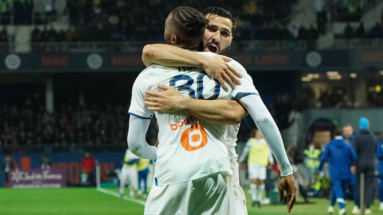 Марсилия се наложи с 2 1 при гостуването си на Монпелие