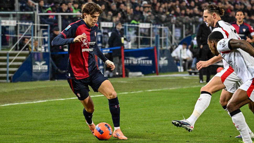 Каляри 0:0 Милан, начало на втората част