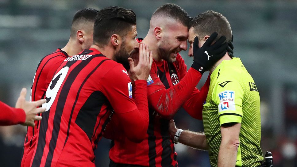 Марко Сера е трогнат от утешилите го играчи на Милан