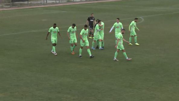  Лапи вкара попадение във вратата на ЦСКА 1948 