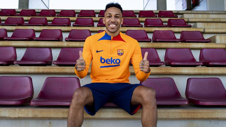  Обамеянг: Невероятно е, че Чави ще бъде мой треньор 