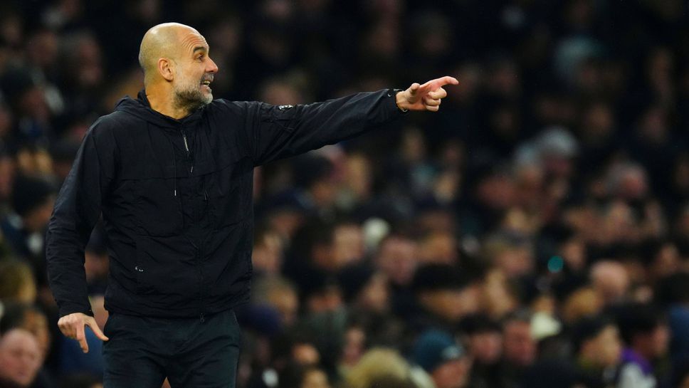 Мениджърът на Манчестър Сити Пеп Гуардиола коментира равенството 2 2
