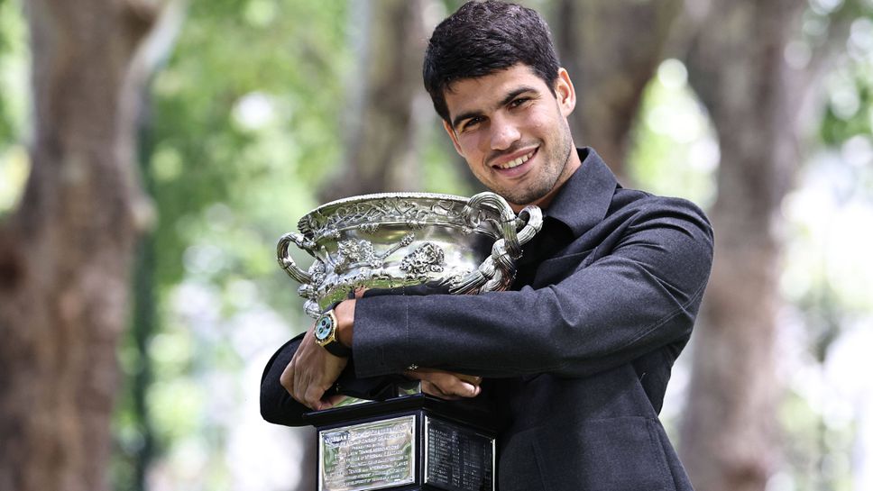 Шампионът от Откритото първенство на Австралия Карлос Алкарас няма да