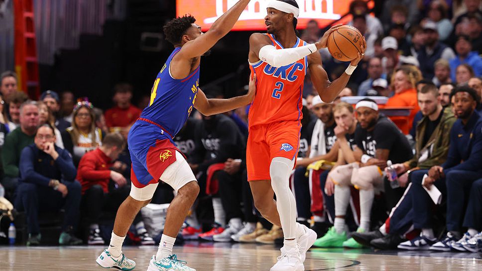 Шампионът Оклахома Сити Тъндър надделя над Денвър Нъгетс със 121