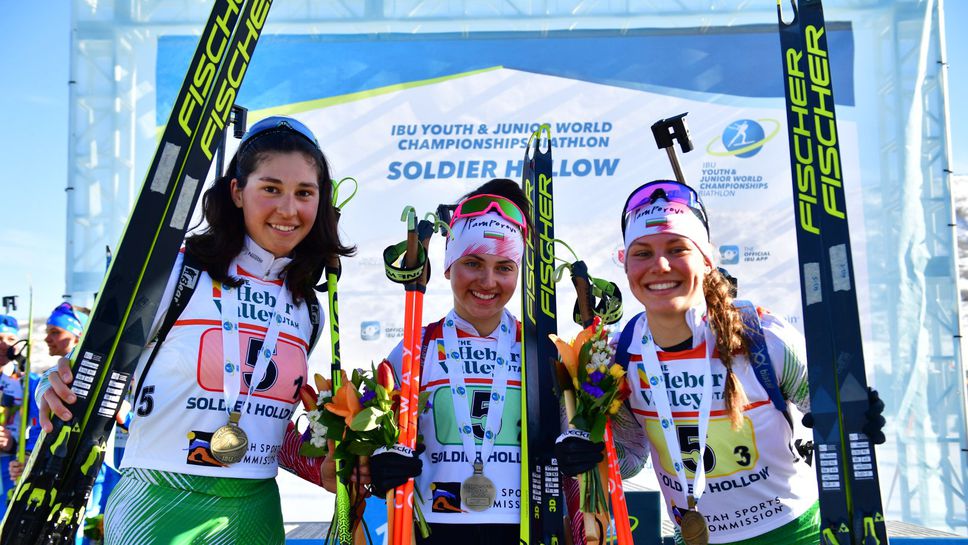 Бронз за щафетата на България при девойките на Световното по биатлон