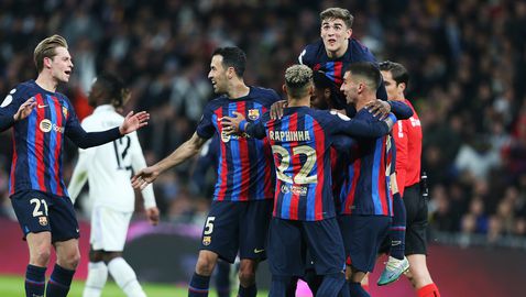  Барселона съкруши Реал в Мадрид в първия полуфинал 