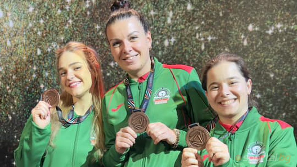 Първи медал за България от Европейското първенство по спортна стрелба