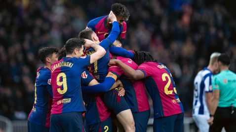 Убедителна победа върна Барселона на върха, но вече с аванс пред Реал