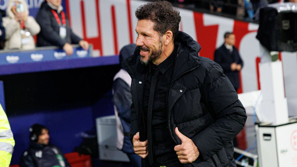 Симеоне призова играчите си да се фокусират върху мача с Реал Мадрид и похвали голмайстора Алварес