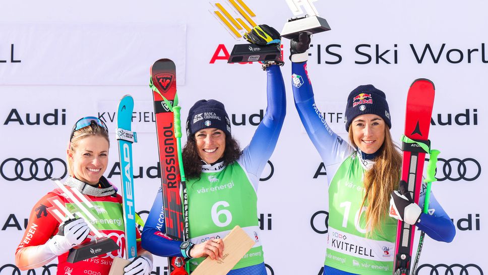 Неудържимата Бриньоне спечели и Супер-Г в Квитфиел