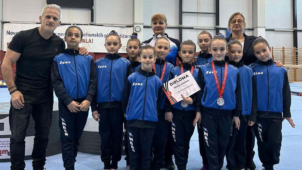 Пет медала за България на турнира по спортна гимнастика "Мемориал Дарио Можник" в Хърватия
