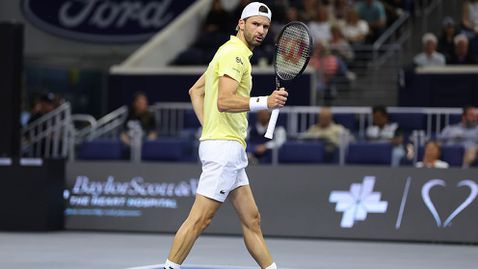 Григор с две позиции нагоре в ранглистата на ATP