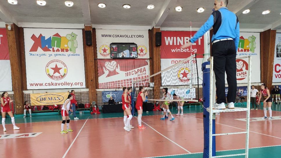 ЦСКА взе преднина срещу Казанлък Волей