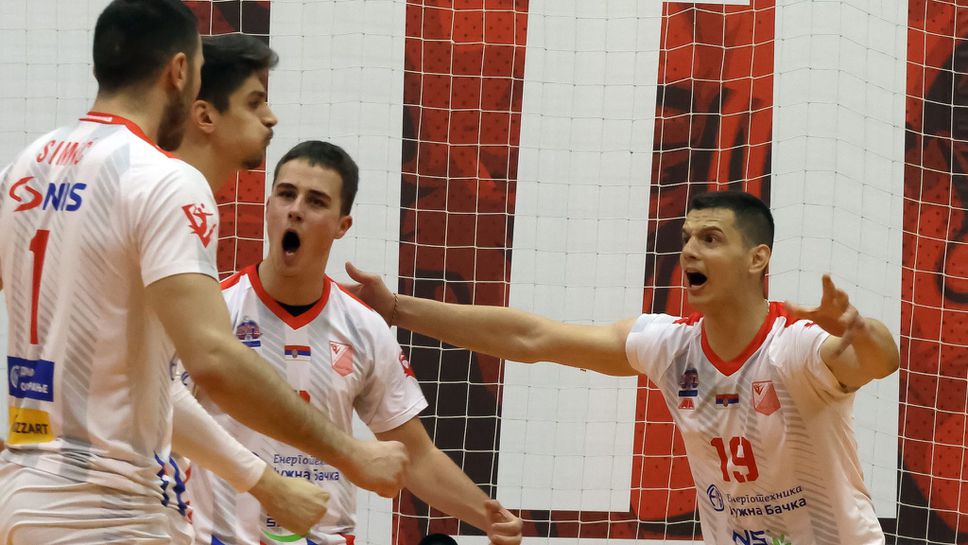 Радослав Парапунов с 15 точки, Войводина на полуфинал в Сърбия