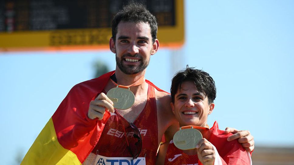 Мартин и Перес в отбора на Испания за Световното по спортно ходене