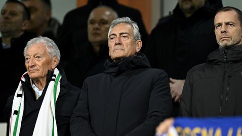 Политиците в Италия са виновни за случилото се, смята шефът на УЕФА