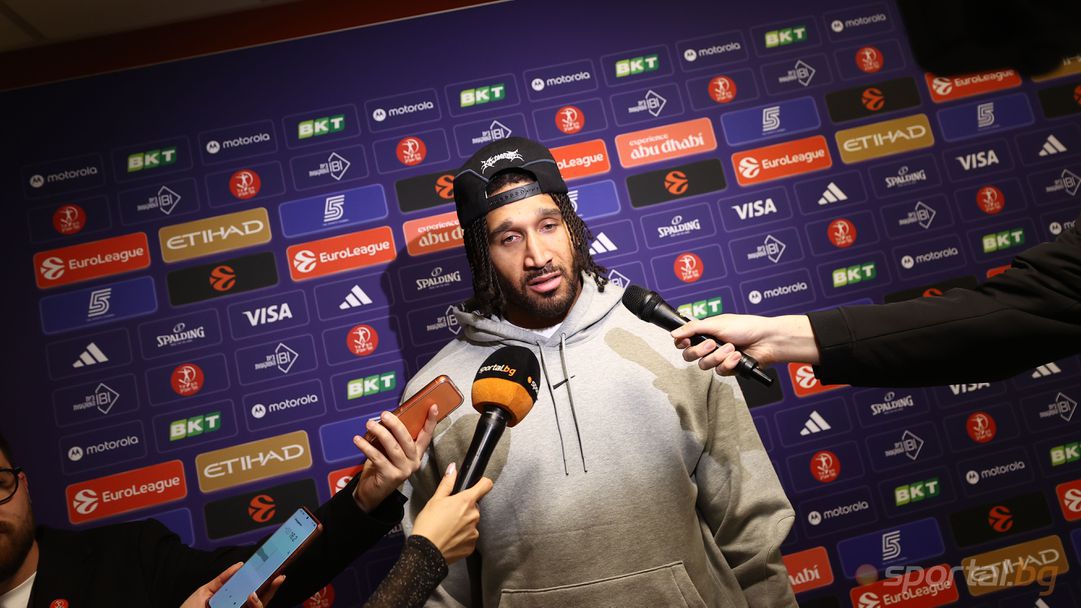 Иш Уейнрайт: Саша Везенков е суперзвезда и легенда, трябва покажем сърце срещу Олимпиакос