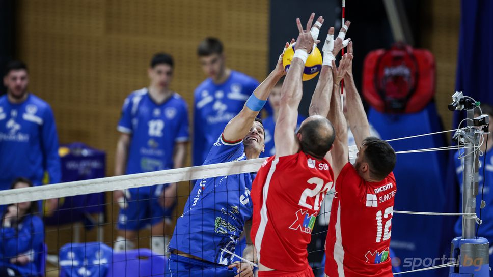 Полуфинал №1 в efbet Супер Волей: Левски 2:0 ЦСКА! Следете мача ТУК!