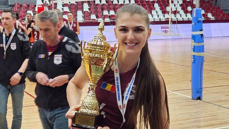 Нася Димитрова и Рапид Рапид (Букурещ) взеха бронза в Румъния