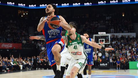 Анадолу Ефес прати в пети мач серията с Панатинайкос