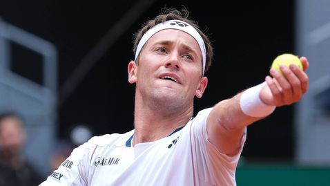 Рууд сравни живота на тенисиста с хамстер на колело