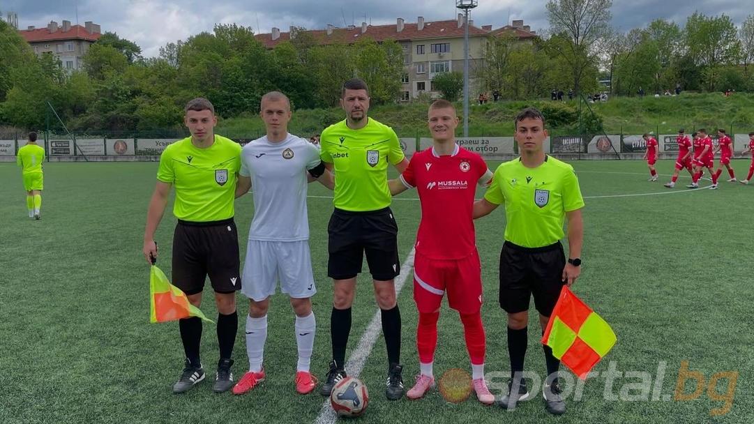 ЦСКА надделя над Славия в дербито на XXV кръг при U18