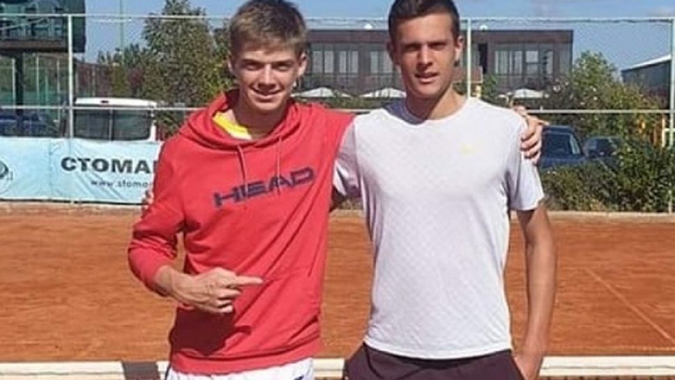Пьотр Несторов и Симеон Терзиев се класираха на финала на двойки в Бургас
